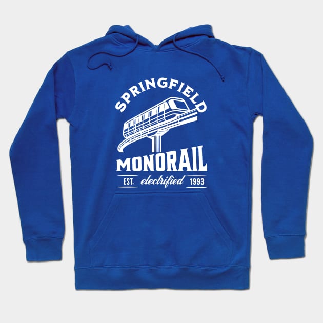 Springfield Monorail - Est. 1993 Hoodie by BodinStreet